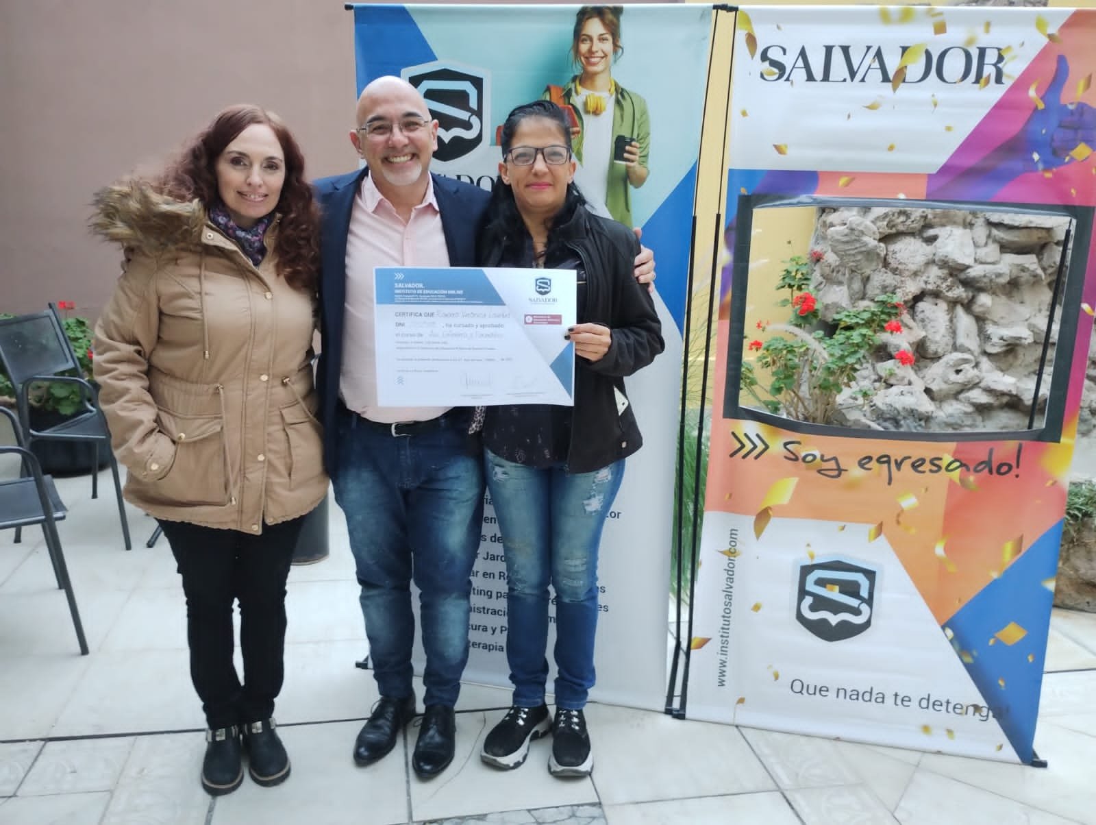 Ceremonia del Instituto Salvador